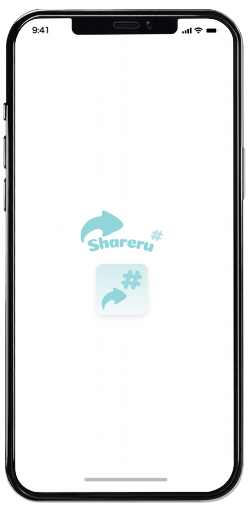 Shareruホーム画面